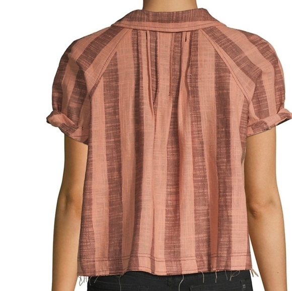 NEW! WE THE FREE Away at Sea Striped Top. - Picture 3 of 7